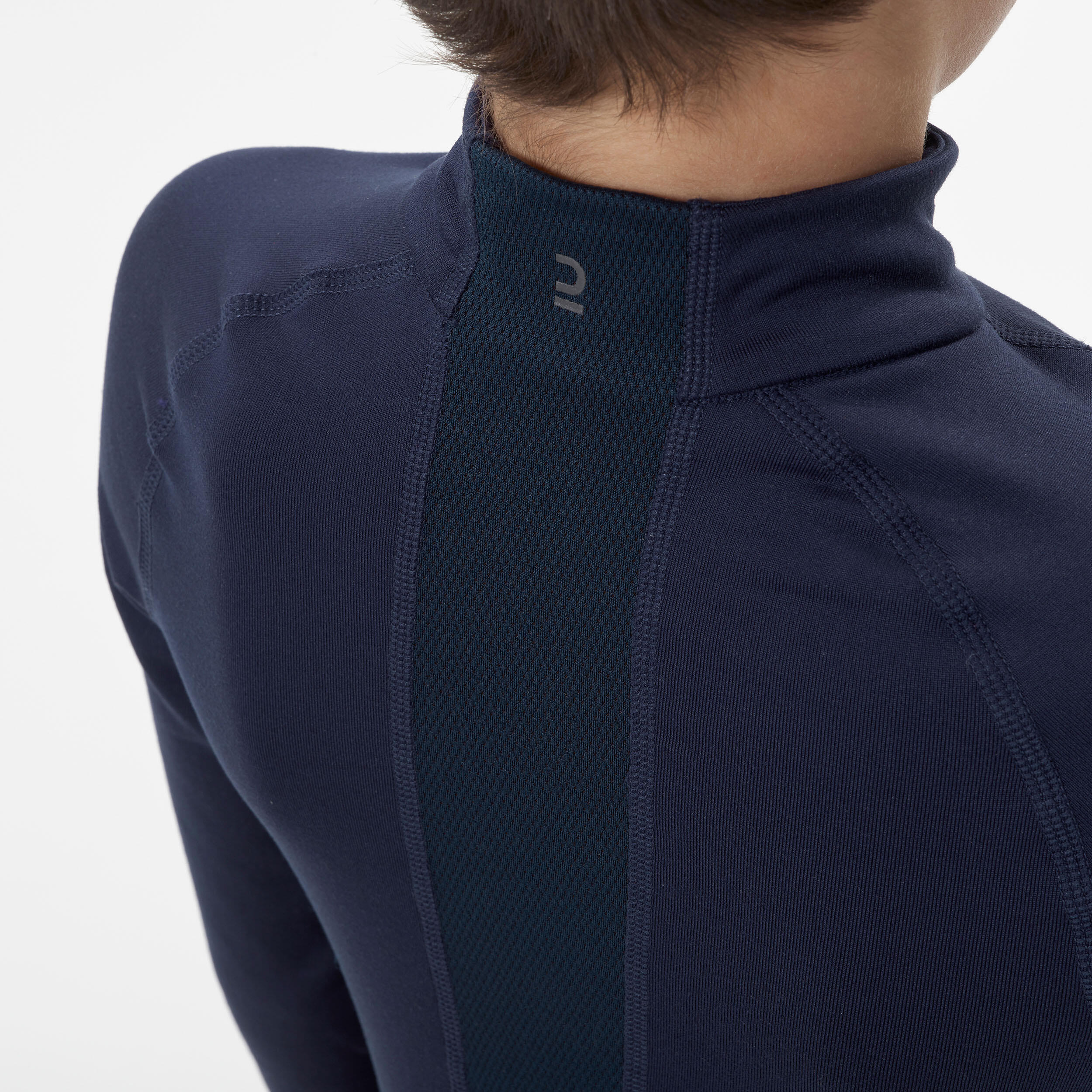 Couche de base de ski à demi-zip enfant, BL 500 Haut - WEDZE