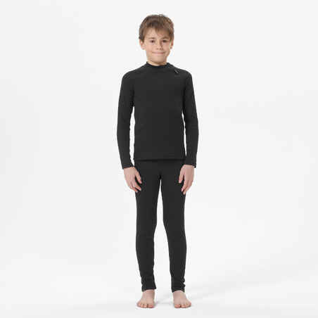 Kids’ ski base layer - BL100 - black