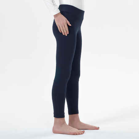 Kids’ Ski Base Layer Bottoms - BL 500 - Navy Blue