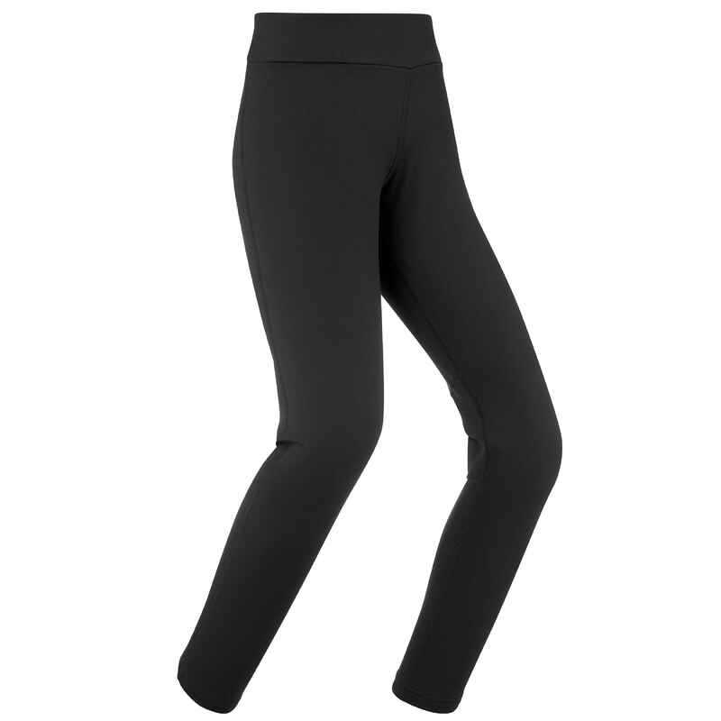 Kids’ Ski Base Layer Bottoms - BL 500 - Black