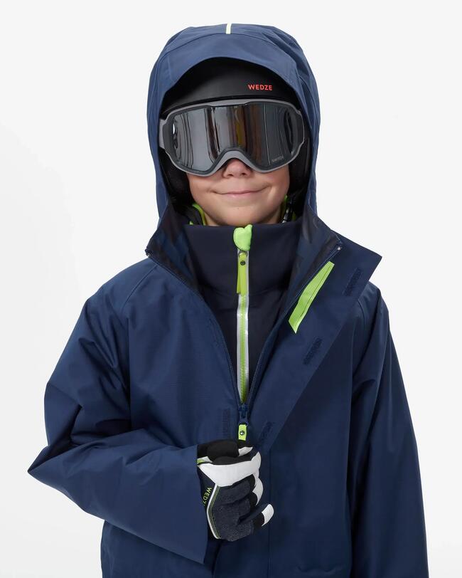 Ski Club cape voor wedstrijden 980 kinderen - blauw