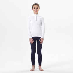 Kids’ Ski Base Layer Bottoms - BL 500 - Navy Blue