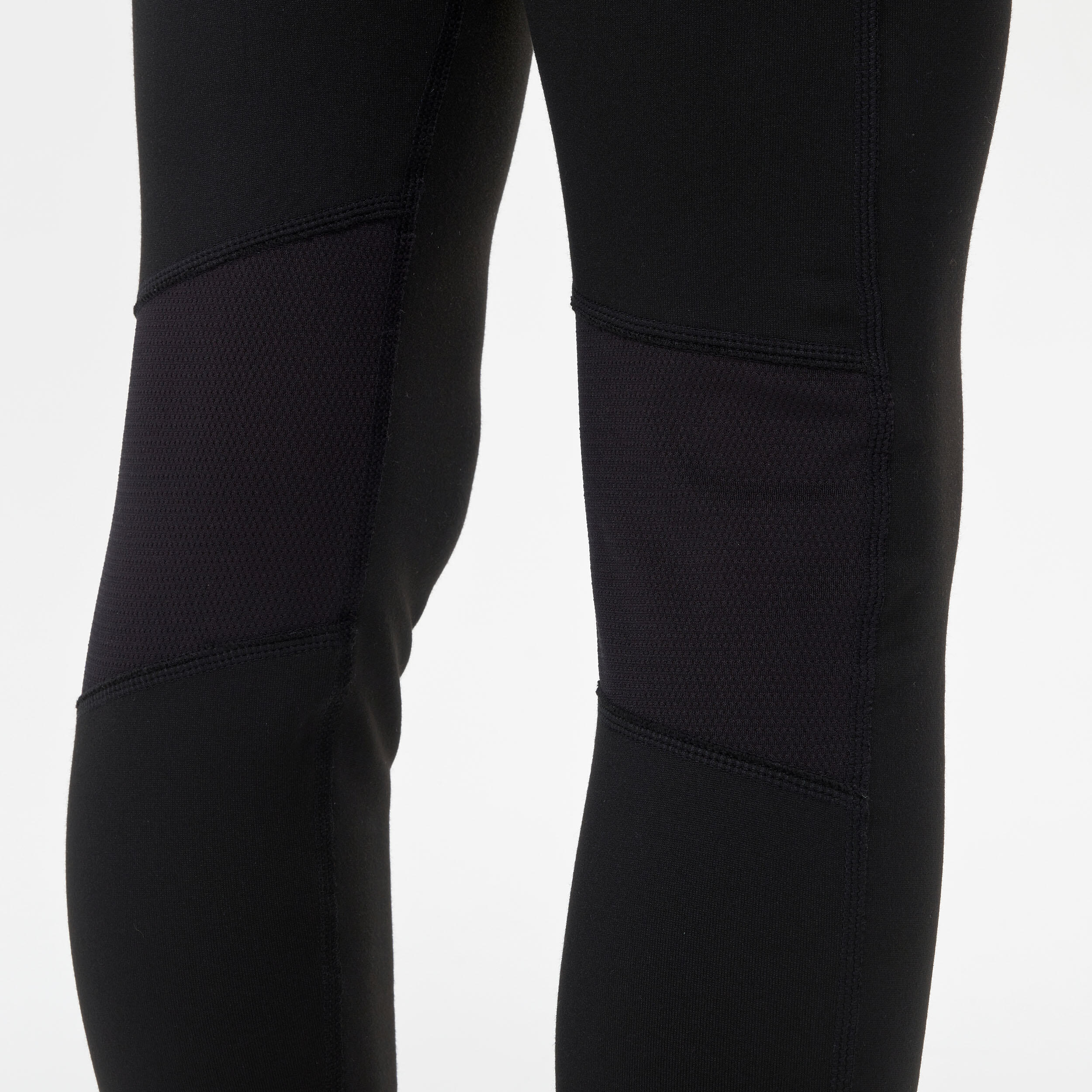Kids’ thermal ski base layer trousers - BL 500 - black 6/7