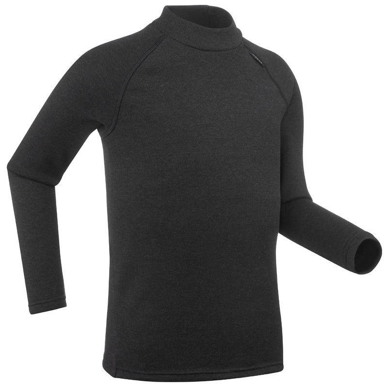 Collant thermique de ski enfant, BL 500 - Noir fum - Wedze - Décathlon