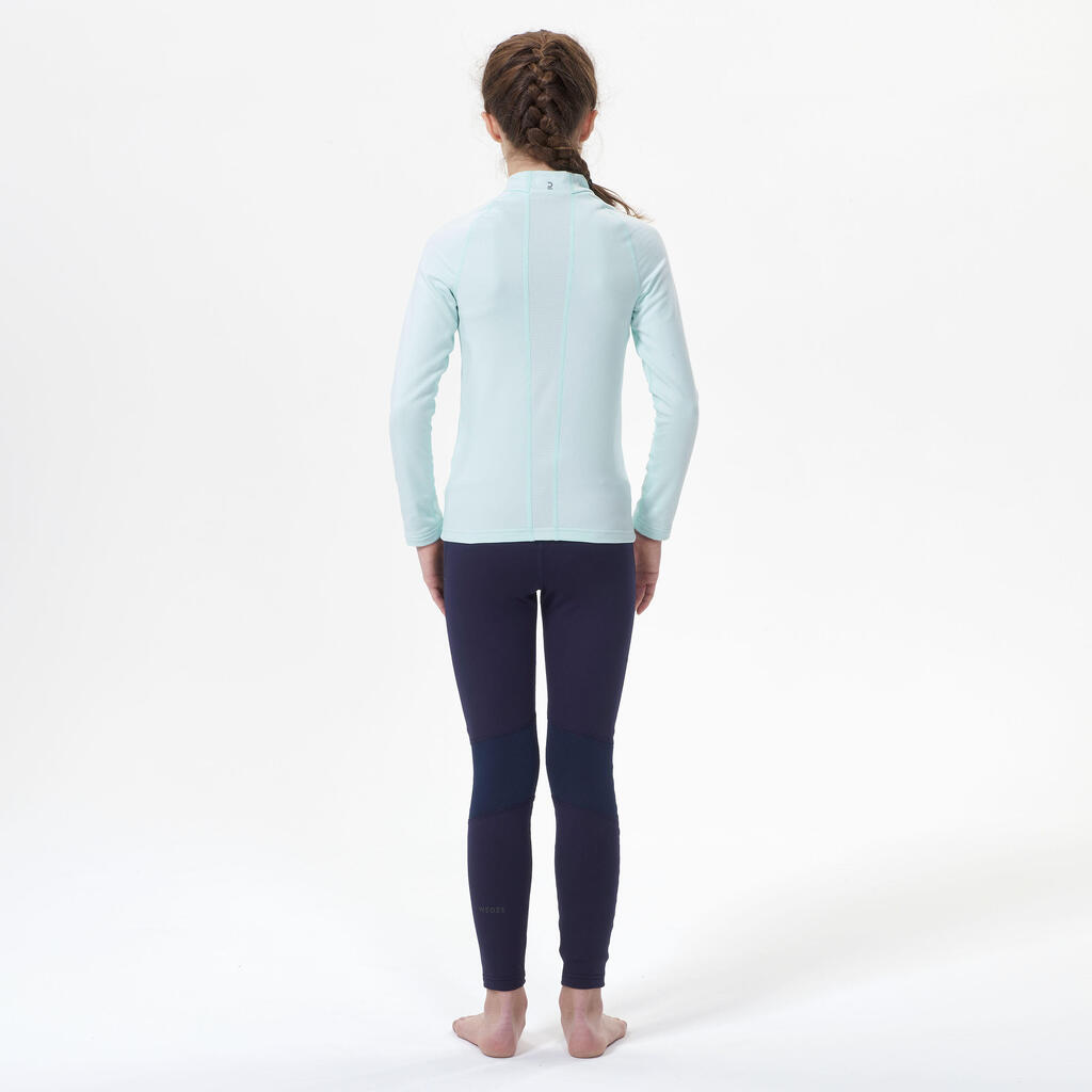 Kids’ ski base layer top - BL500 Top FFS- Blue 