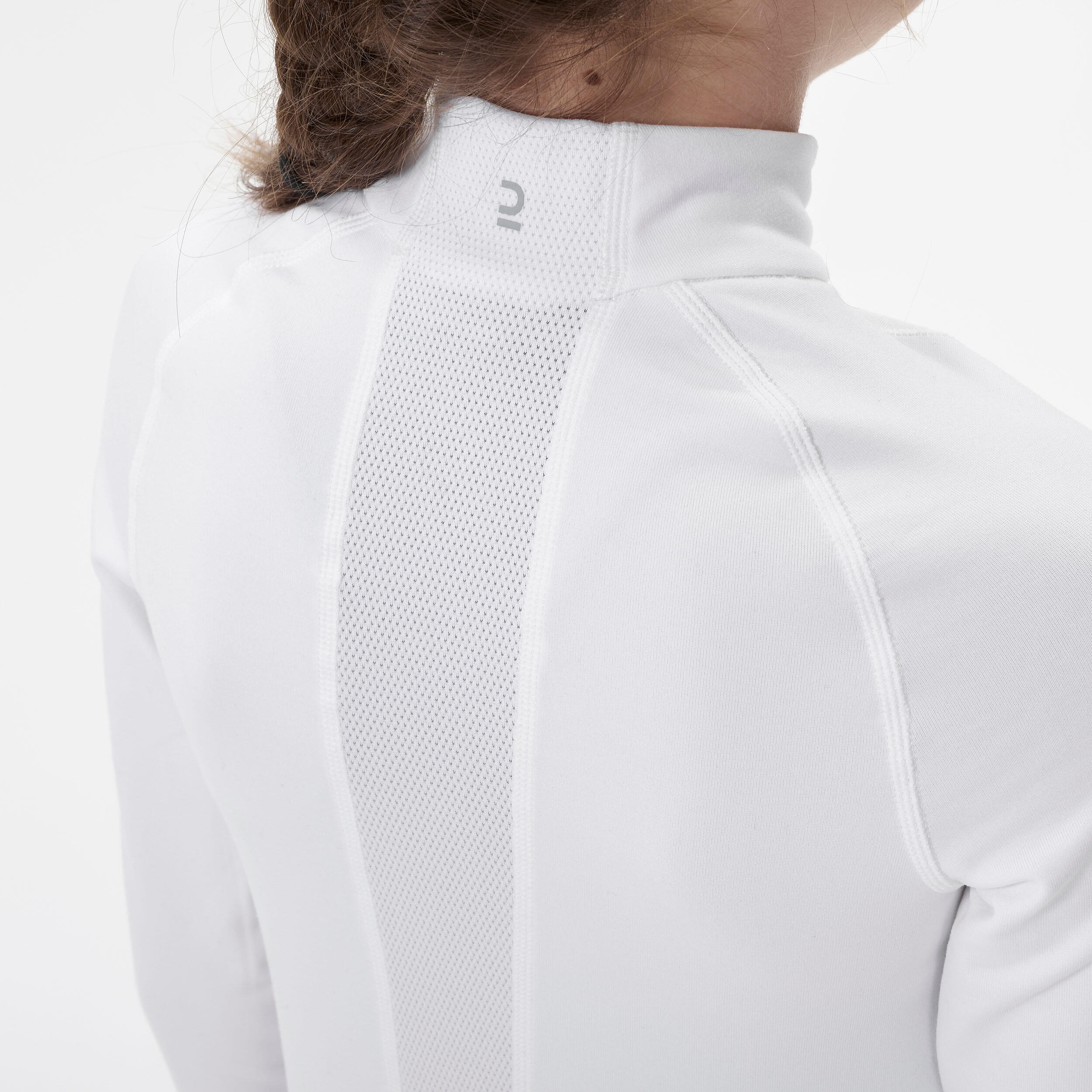 Kids’ Half-Zip Thermal Ski Base Layer Top, BL 500 - WEDZE