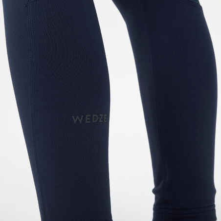 Kids’ Ski Base Layer Bottoms - BL 500 - Navy Blue