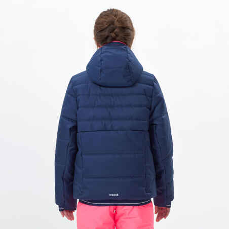 Chaqueta acolchada de esquí y nieve impermeable Niños Wedze 150 Warm