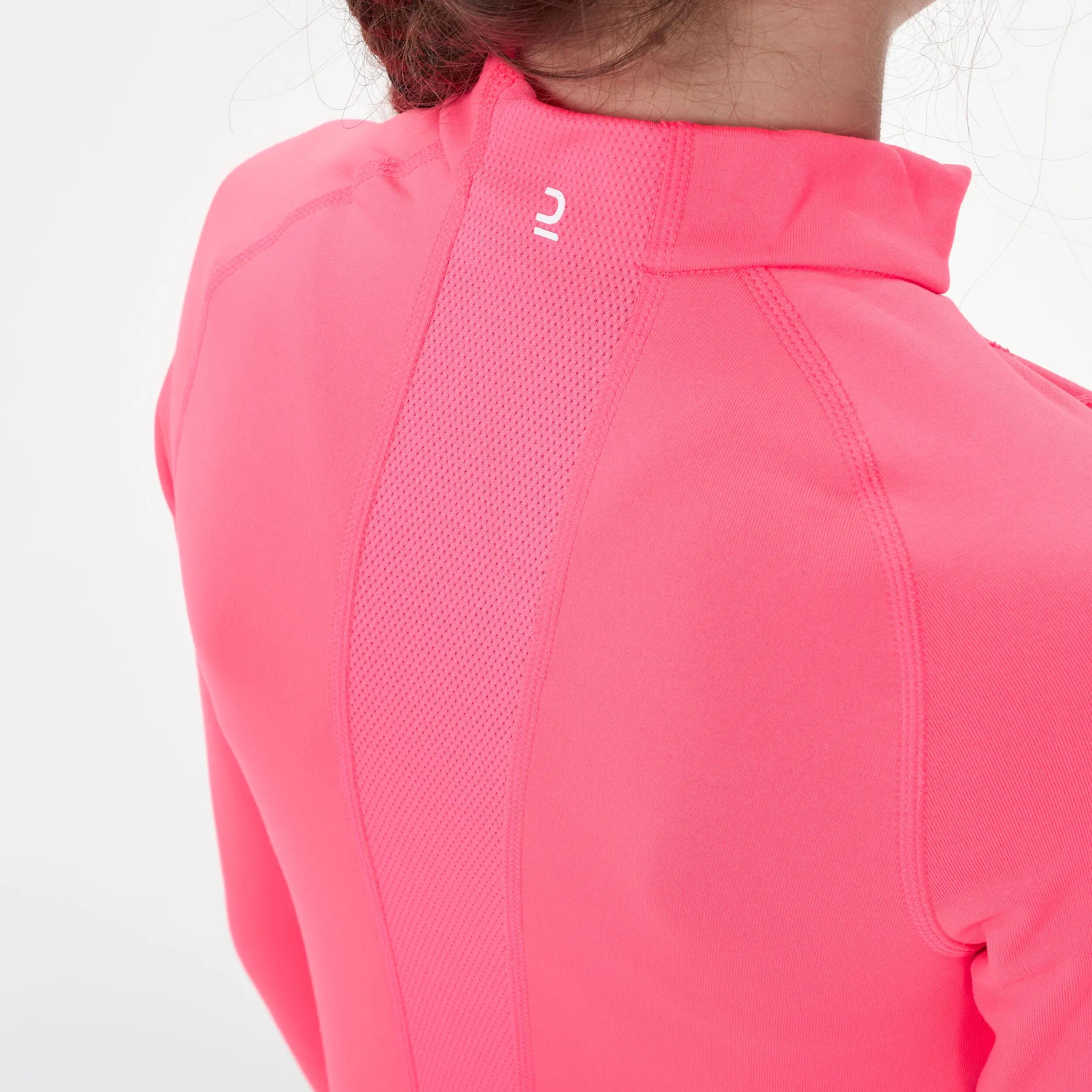 Sous-vêtement thermique de ski enfant - BL500 -  haut rose 9/9