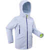 KIDS’ WARM AND WATERPROOF SKI JACKET 900 MAUVE