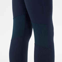 Παιδικό παντελόνι εσώρουχο για σκι - BL 500 - Σκούρο μπλε