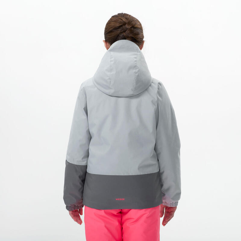 Chaqueta de esquí y nieve impermeable Niños Wedze Ski-P 100