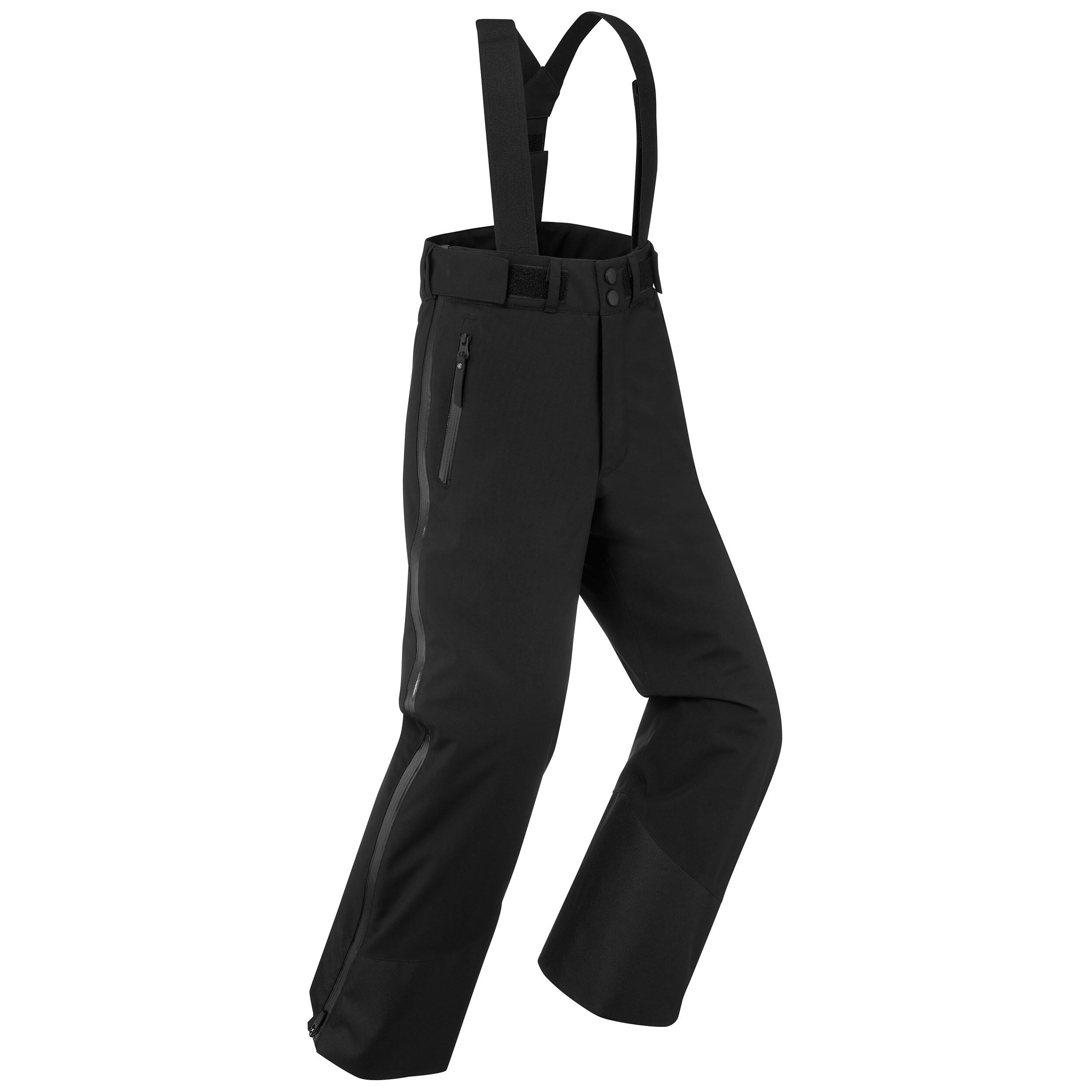 Pantalon Schi 980 Cluburi Si Competitii Negru Copii