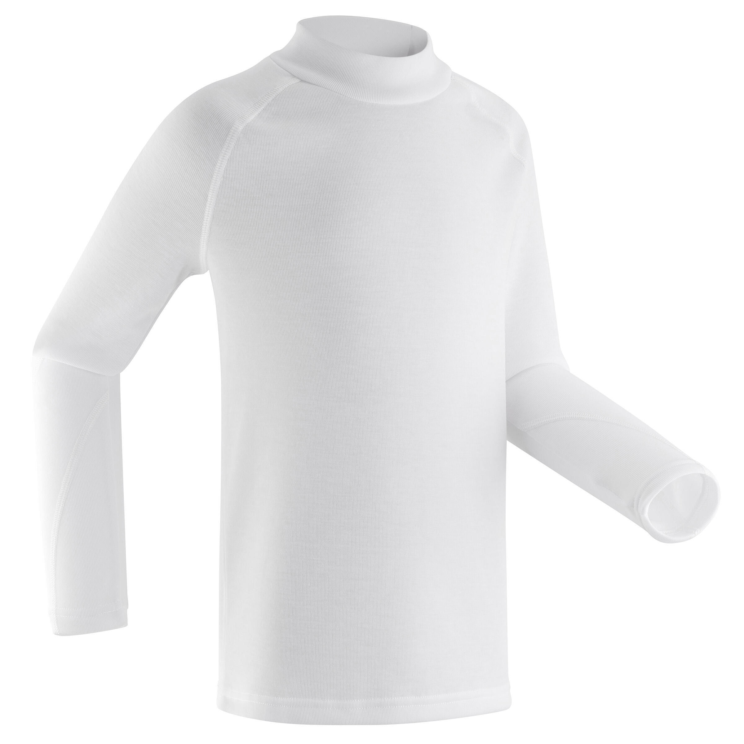 Kids’ ski base layer - BL100 - white 2/6