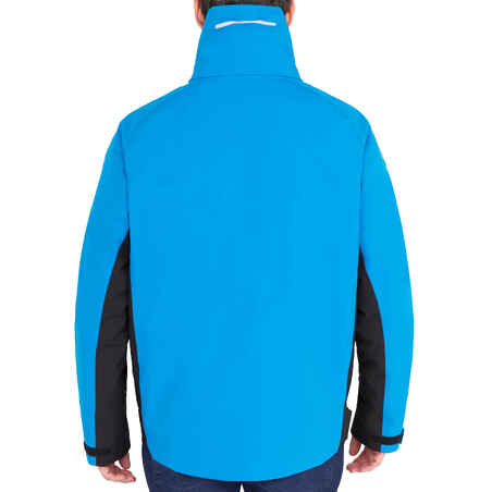 Men's Sailing Jacket - Waterproof Jacket Sailing 500 blue black