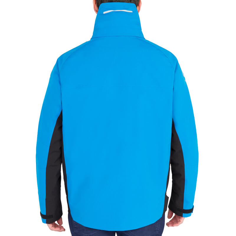 Regenjacke Segeln Blouson Herren 500 blau/schwarz