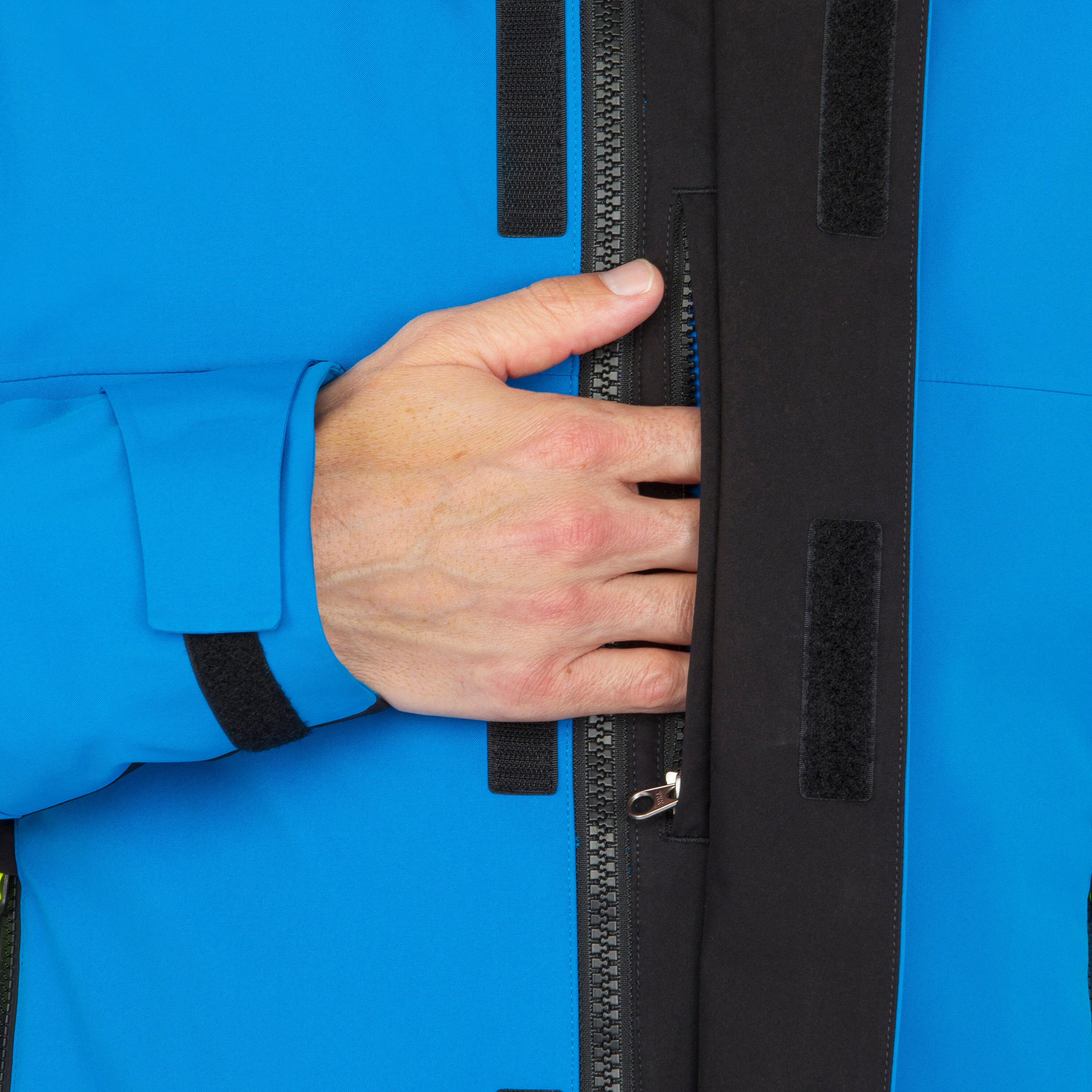 Cazadora impermeable Hombre Sailing 500 azul 6/8