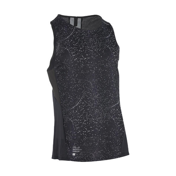 Men's Performance Running Light Tank Top Black