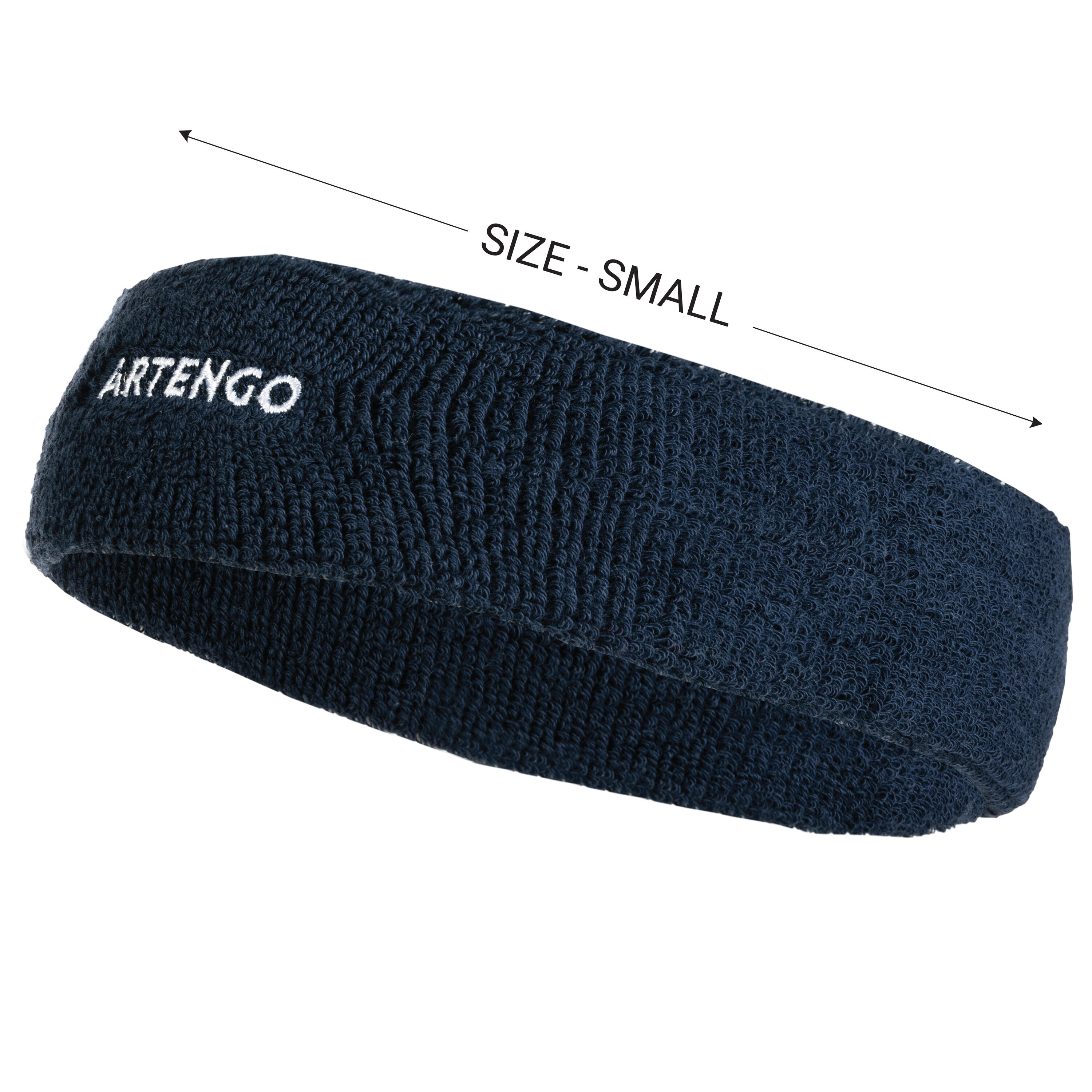 TB 100 Tennis Headband - Navy 1/6