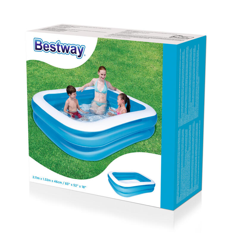 Piscine Gonflable Rectangulaire 211cm X 132cm X 48cm Bestway Decathlon Piscine Gonflable Rectangulaire 211cm X 132cm X 48cm Bestway Decathlon