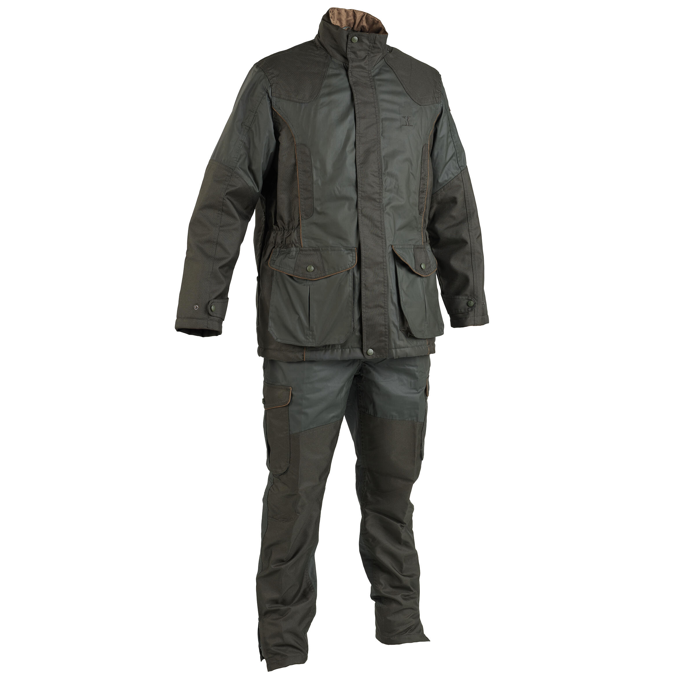 Hunting waterproof robust jacket Percussion Impertane - Green 6/13