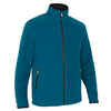 Fleecejacke Segeln Herren warm Sailing 100 petrolblau meliert