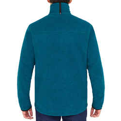 Men’s sailing warm fleece Sailing 100 - Mottled petrol blue