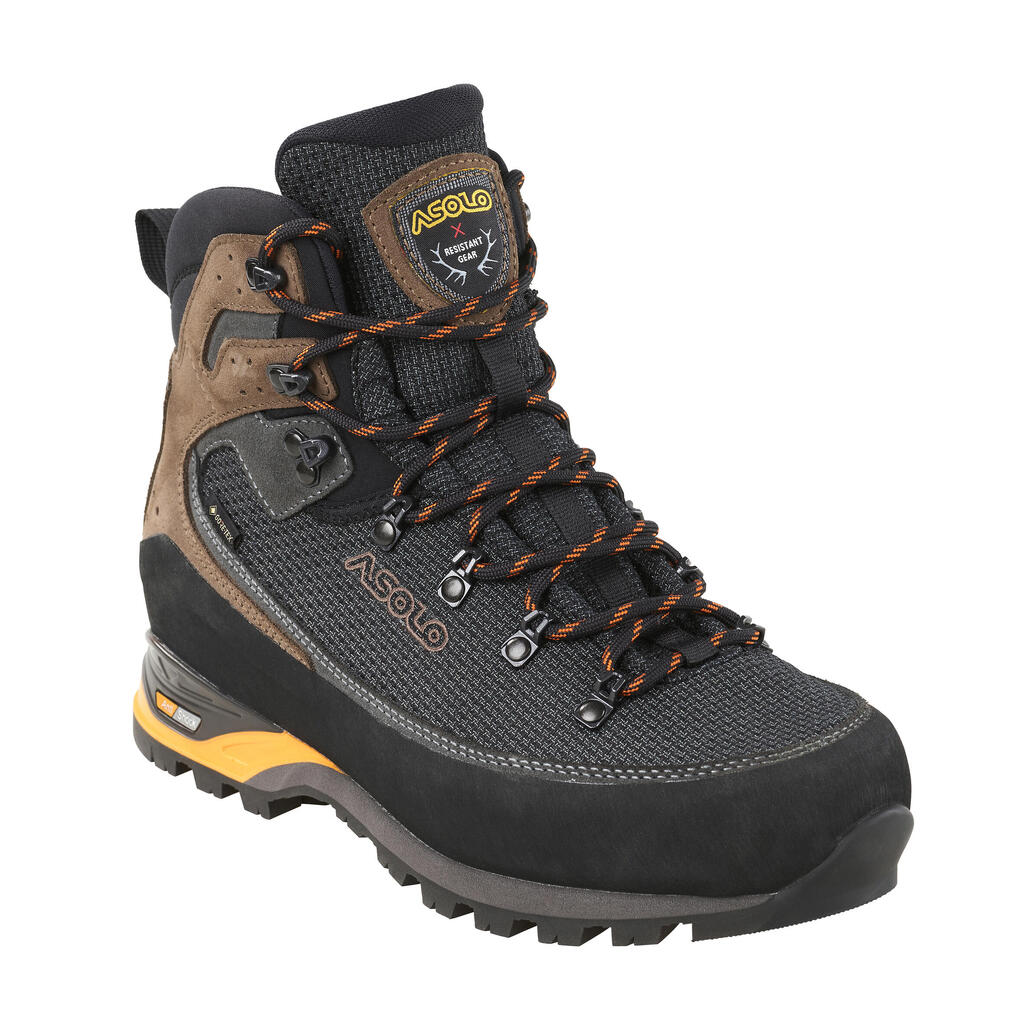 HUNTING WATERPROOF RESISTANT BOOTS ASOLO XHUNT BOARTRACK GORE-TEX VIBRAM