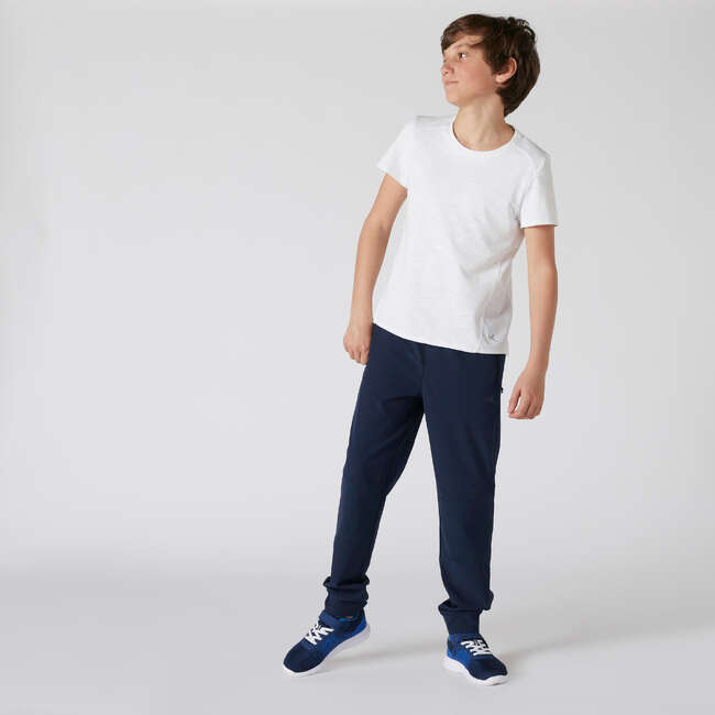 ÎMBRĂCĂMINTE GIMNASTICĂ BĂIEȚI - Tricou 100 băieți DOMYOS