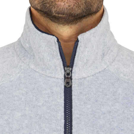 Šilta „eko“ dizaino vyriška buriavimo striukė „100“, pilka, marga