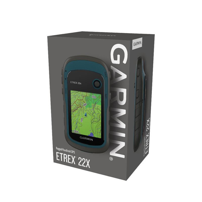 GPS de randonnée et de trekking - GARMIN ETREX 22x bleu