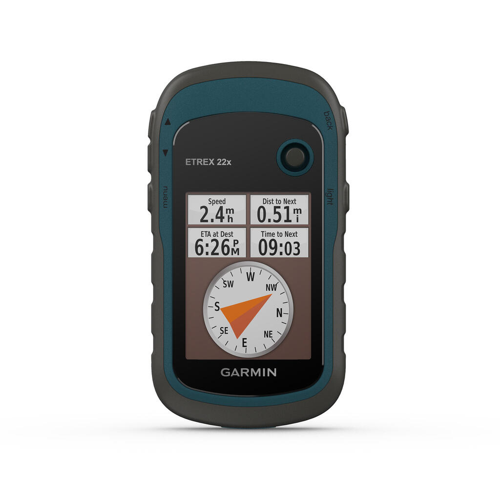 Turistická GPS navigácia Garmin eTrex 22x modrá