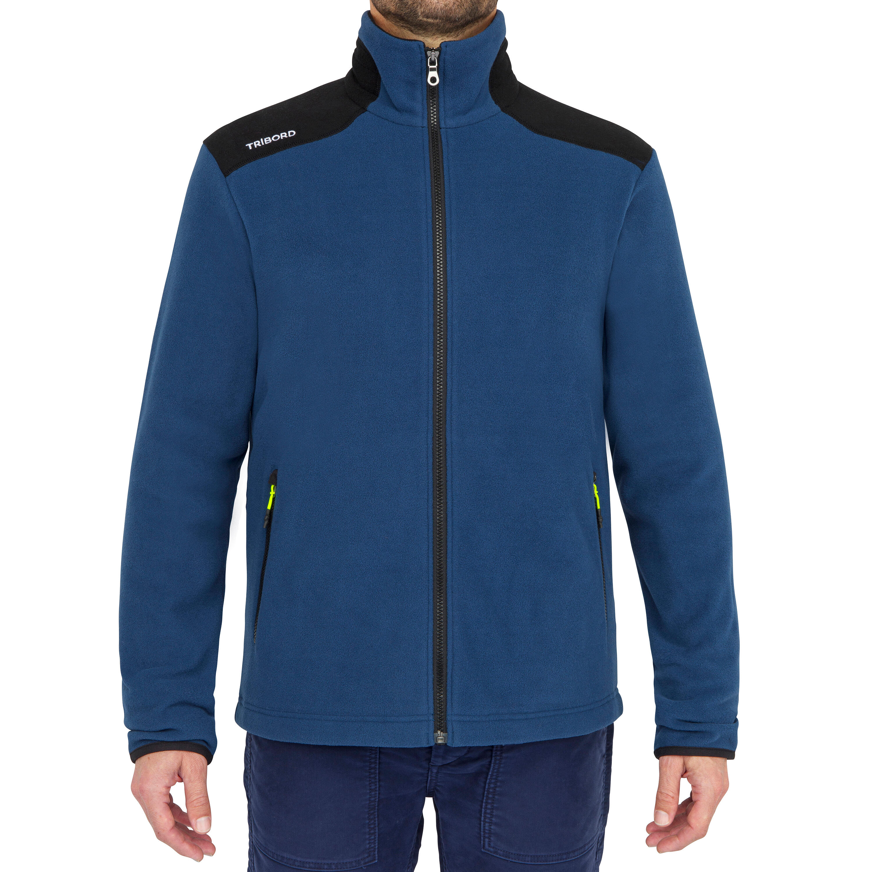 Men’s sailing warm fleece Sailing 100 - Blue 2/9