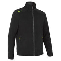 Veste polaire chaude de voile Sailing 100 Homme Pétrole chiné TRIBORD