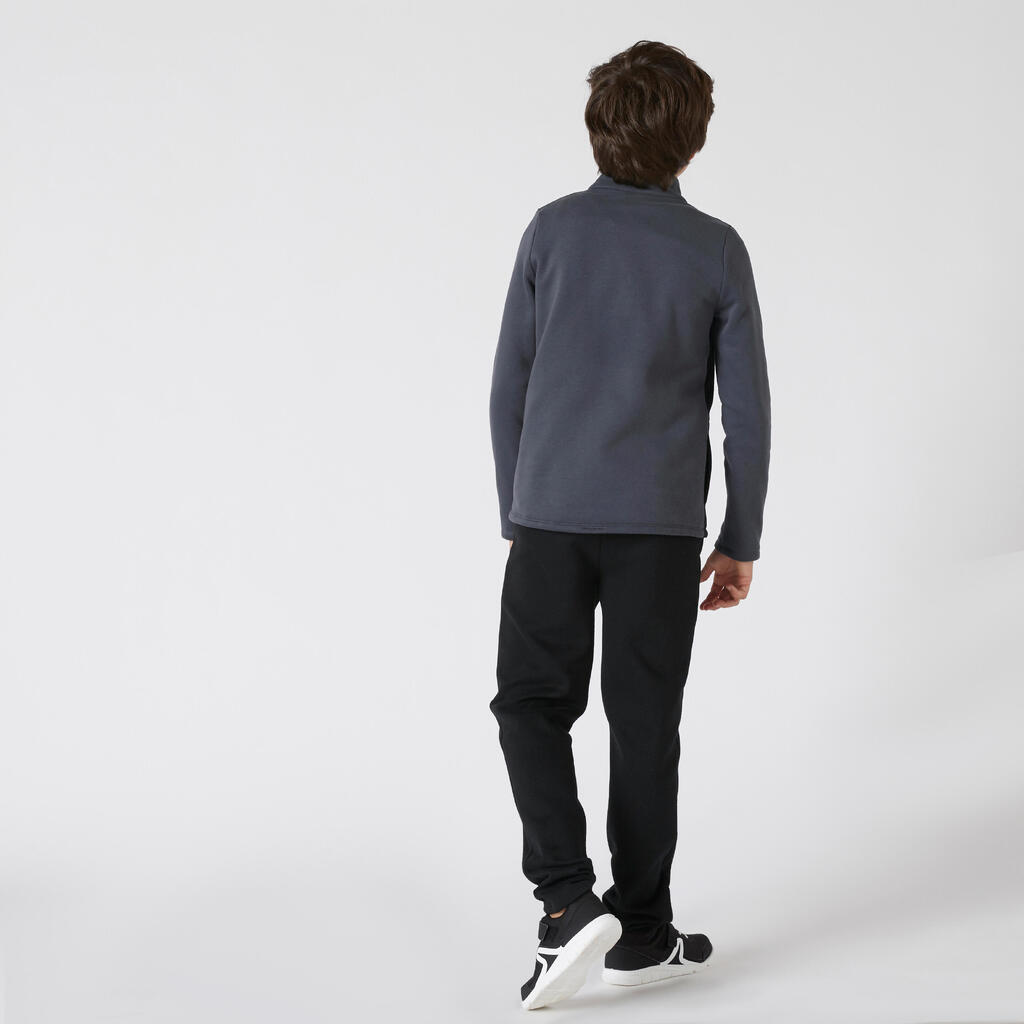 Survêtement chaud enfant - Warmy zip bleu