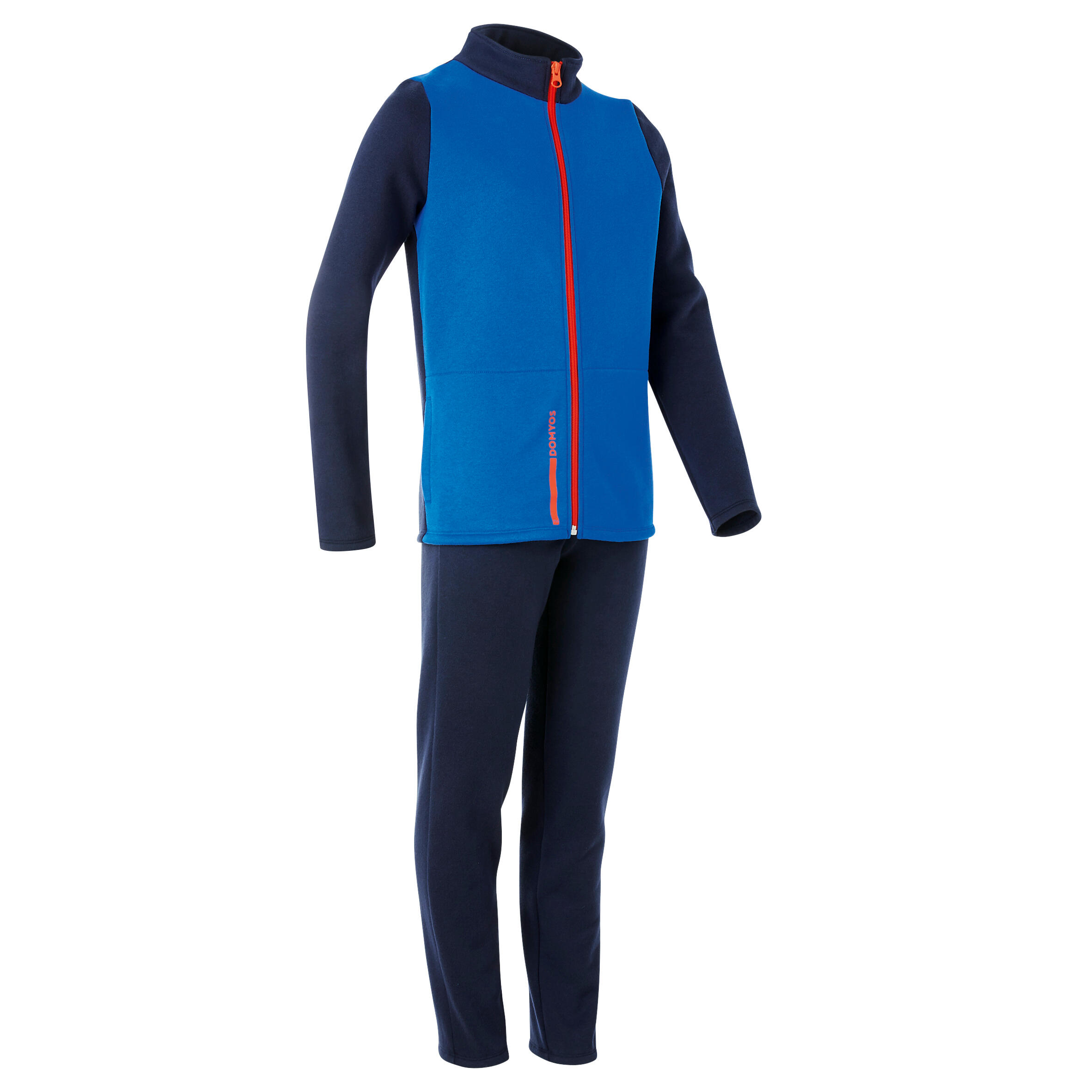 Chándal Algodón Niños de 5 a 16 años Domyos Warmy Azul 5/5