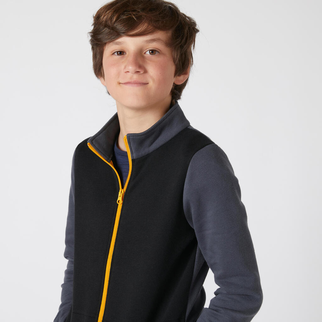 Survêtement chaud enfant - Warmy zip bleu