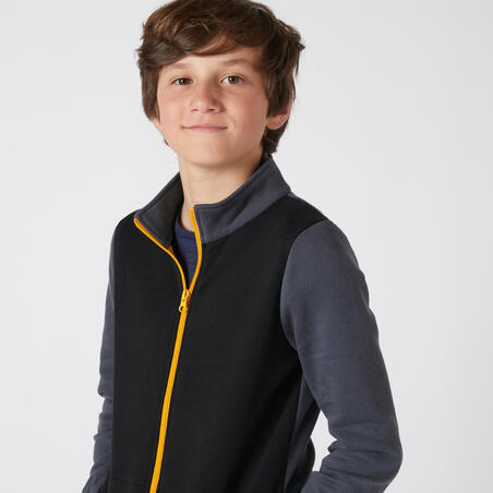 Survêtement chaud enfant - Warmy zip noir