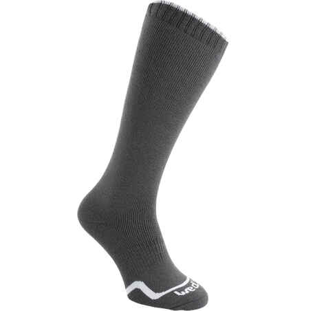 Sive smučarske nogavice 50 za odrasle