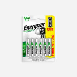 700mAh AAA/HR3 Rechargeable Batteries 5+1