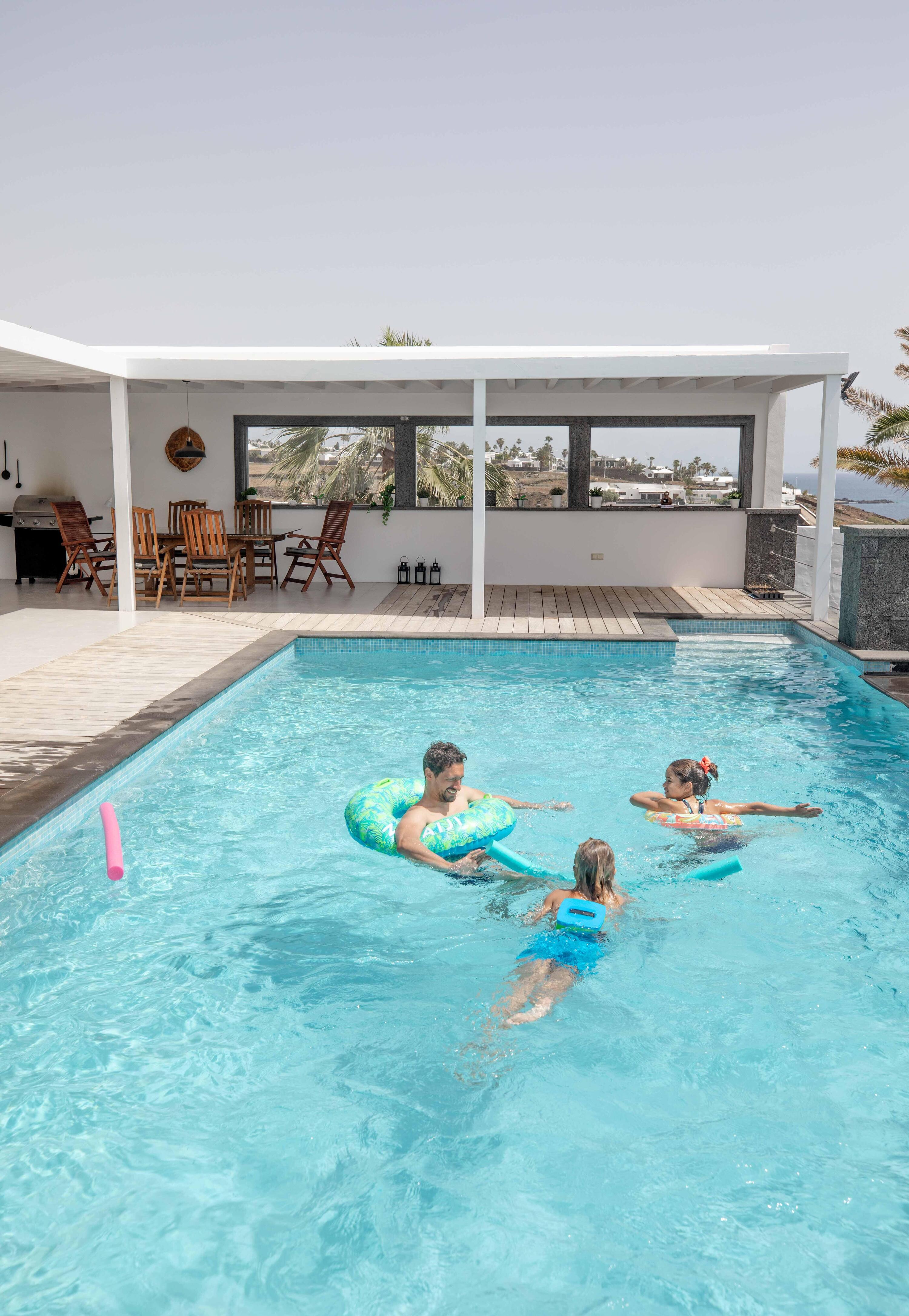Churro Piscina Azul Espuma 118 cm 2/6