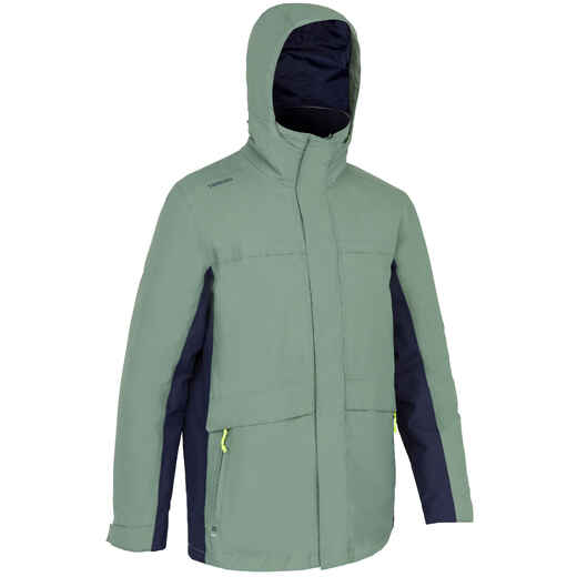 
      Men’s Warm Sailing Jacket 100 - Khaki Navy Blue
  