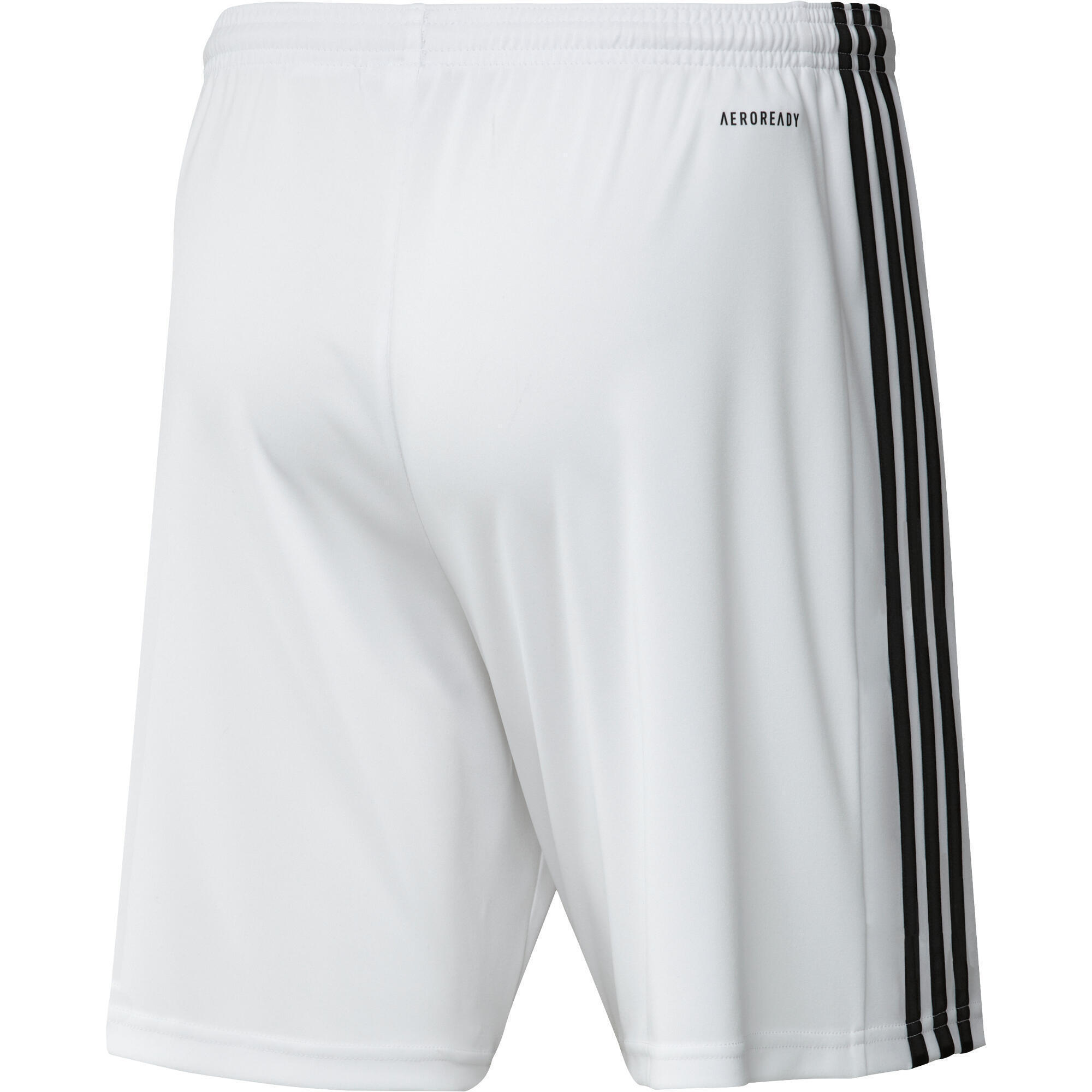 Pantaloncini calcio uomo SQUADRA bianchi ADIDAS | DECATHLON
