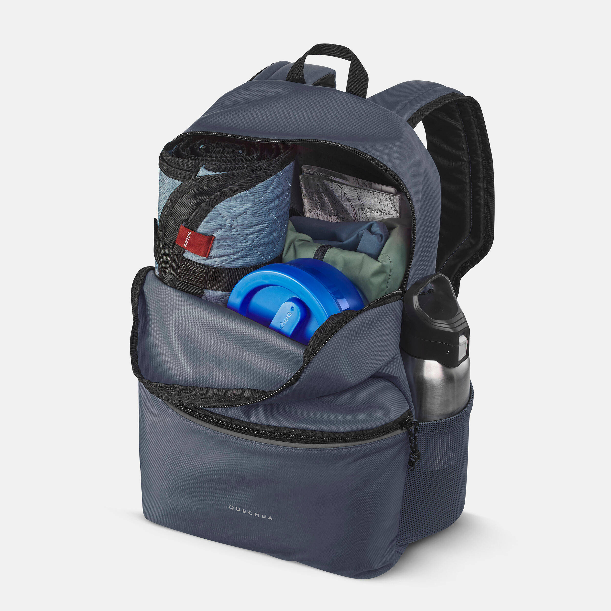 Hiking Backpack Escape 100 17L Dark Blue -  4