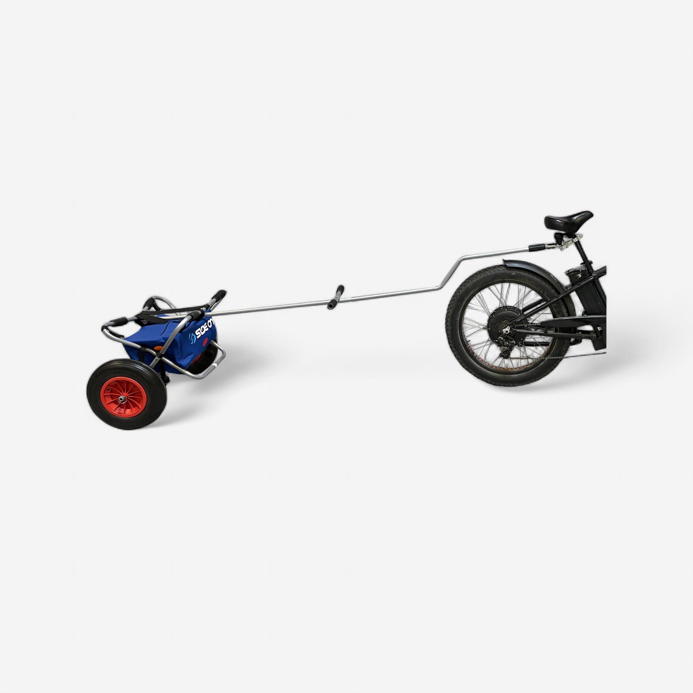Carrinho ciclável para prancha de windsurf