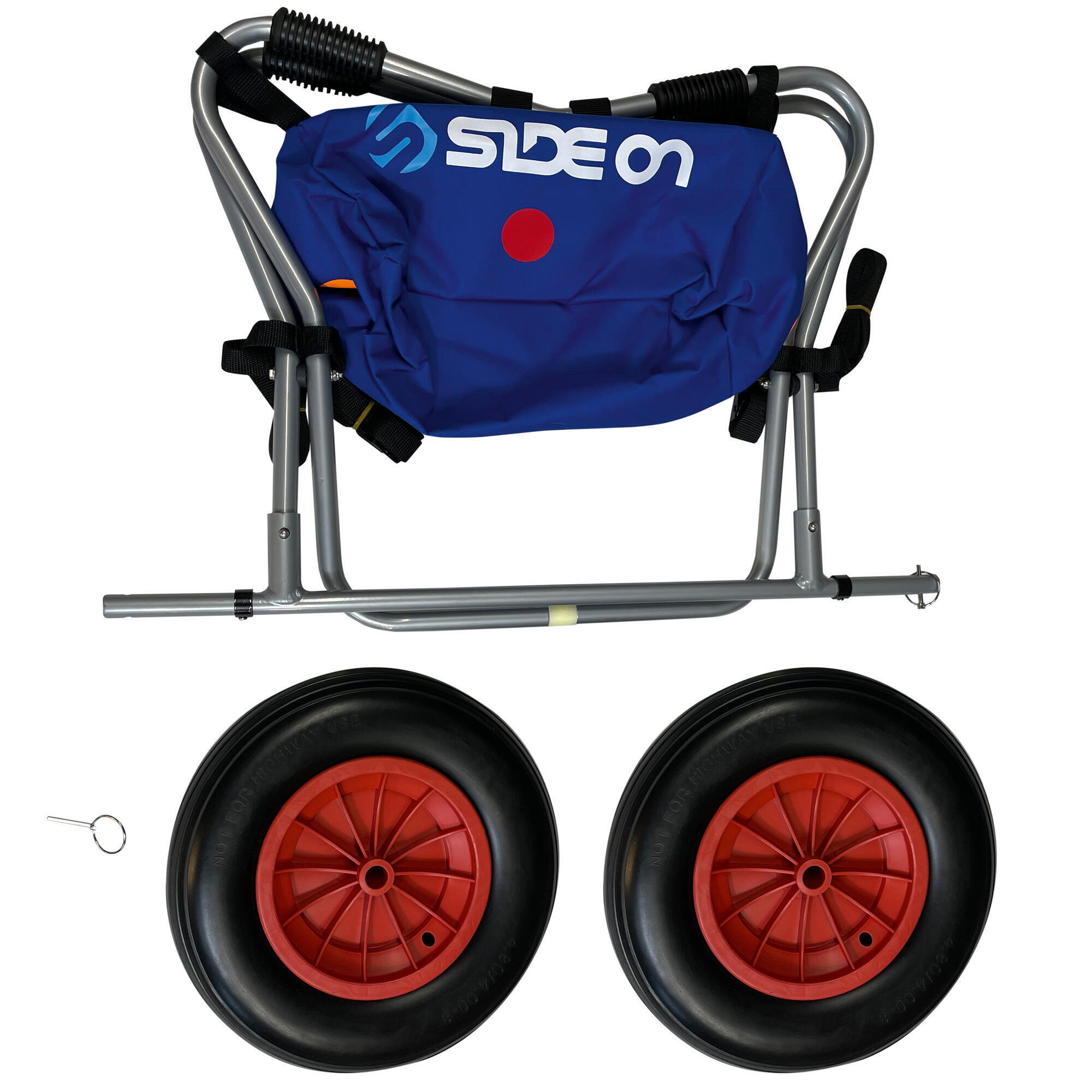 WINDSURF CYCLE TROLLEY SIDE ON