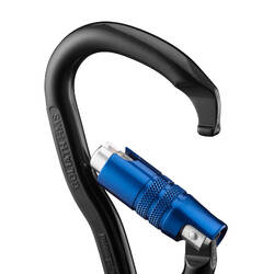 AUTOMATIC CLOSING HMS CARABINER - GOLIATH - BLACK