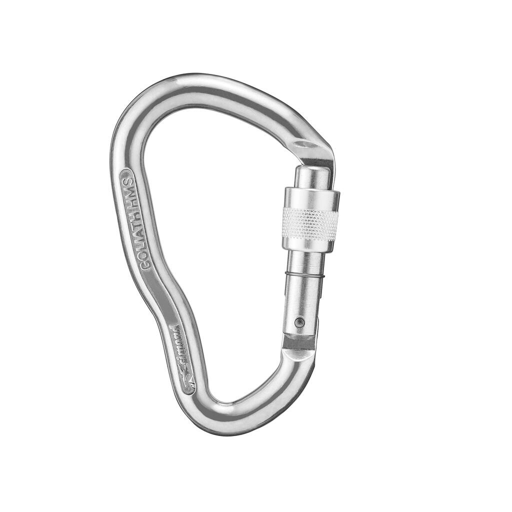 SCREWGATE HMS CARABINER - GOLIATH POLISHED