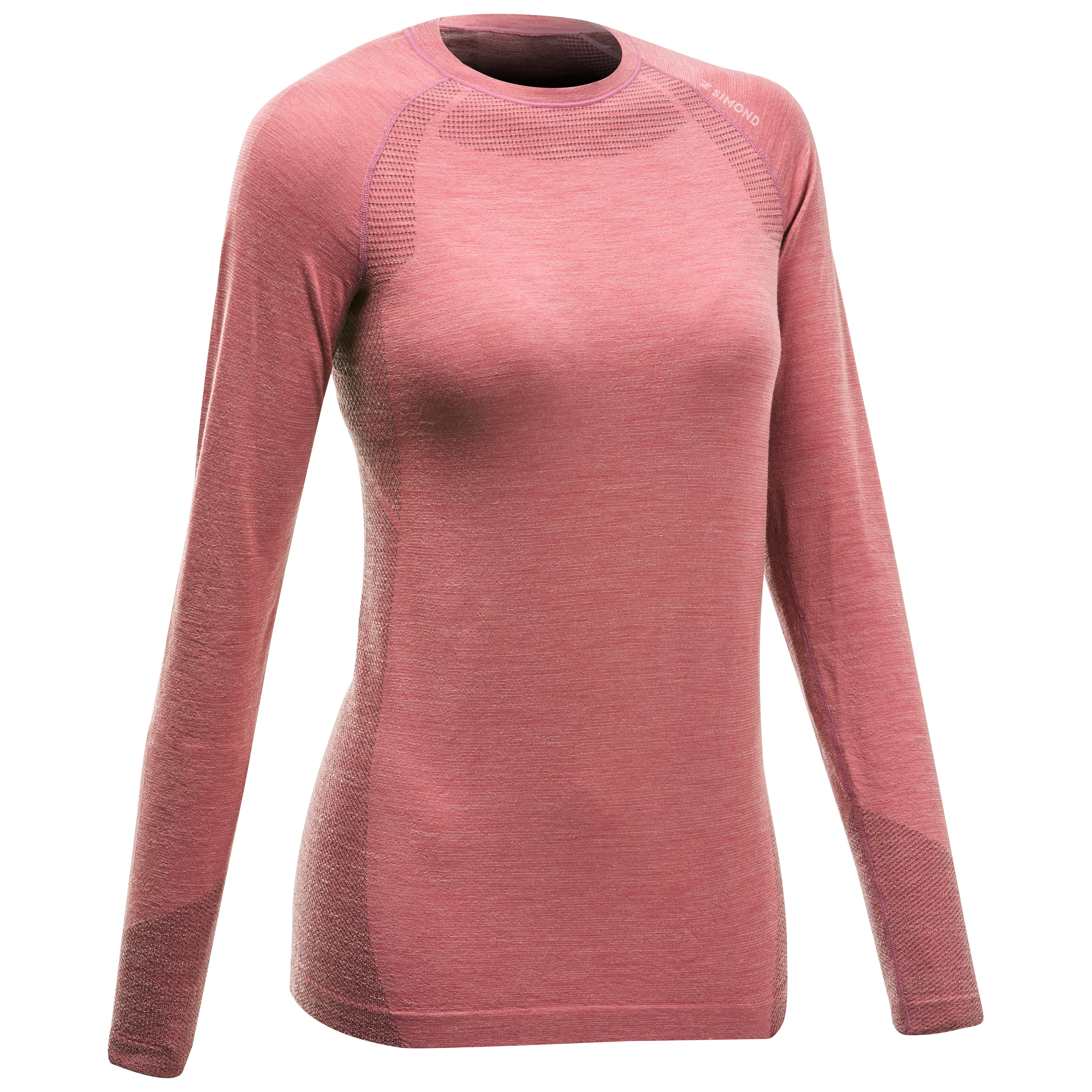 Camiseta de montaña y trekking lana merina Mujer Travel 100 FORCLAZ |  Decathlon