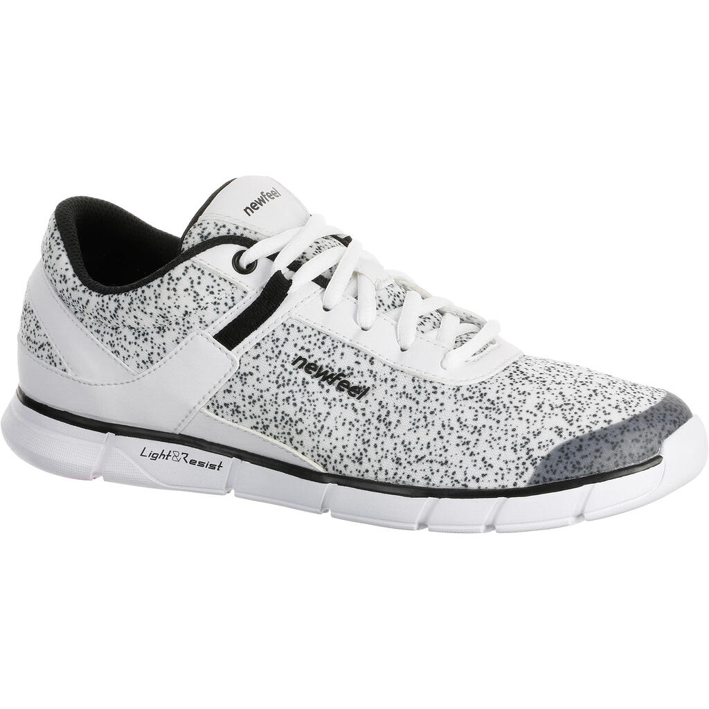 Soft 540 Women's Fitness Walking Shoes - Mottled White